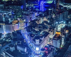 渋谷夜景