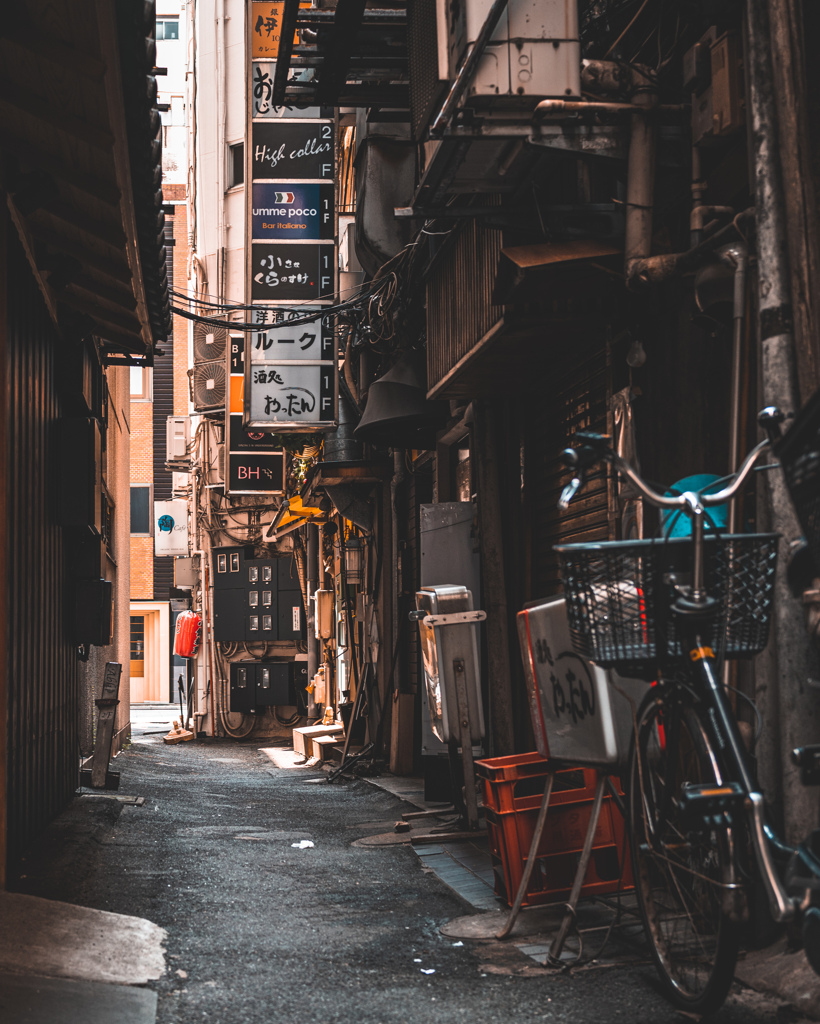 銀座路地裏