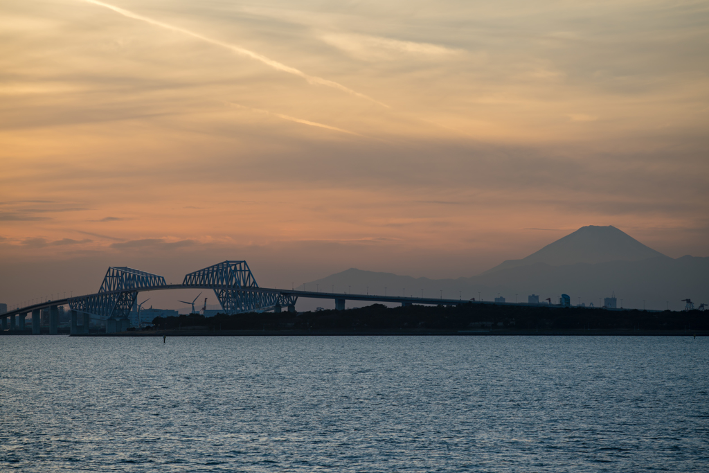 sunset view of tokyo bay4
