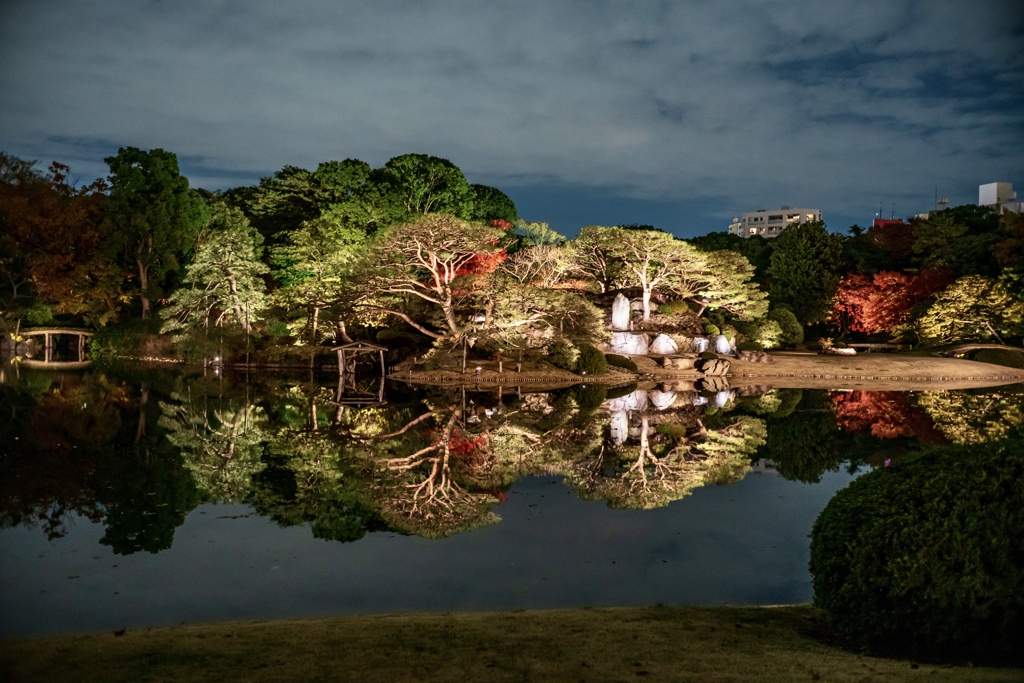 六義園にて