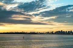sunset view of tokyo bay4