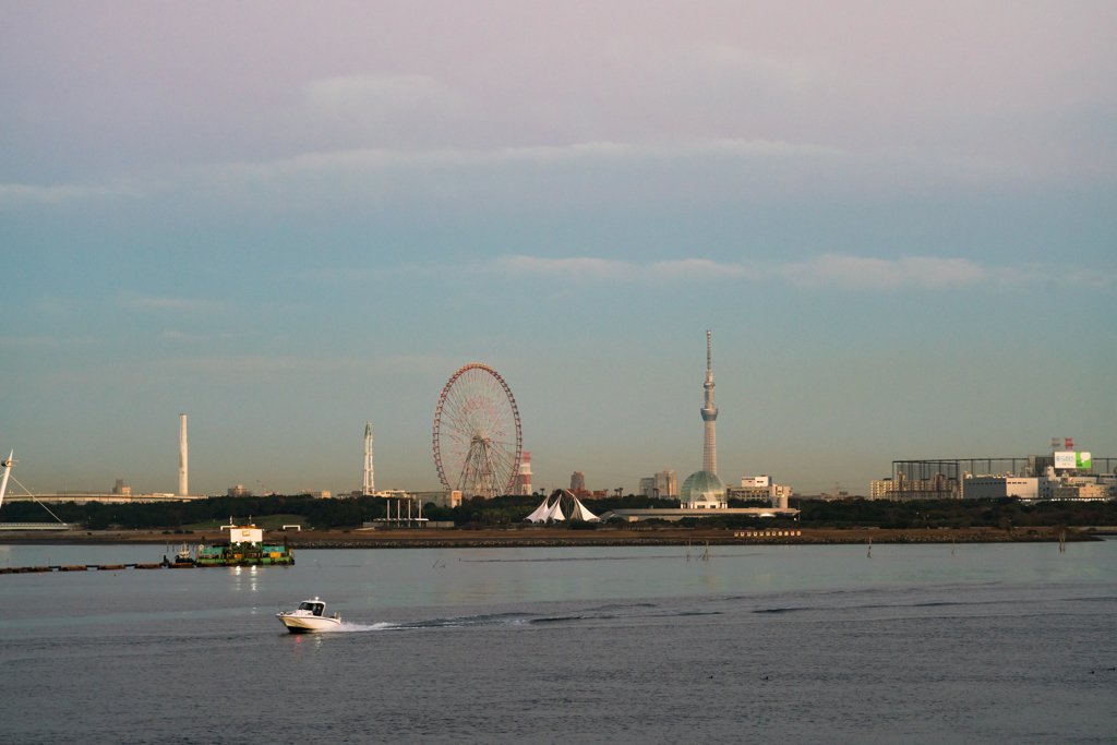 東京湾　夜明け前６