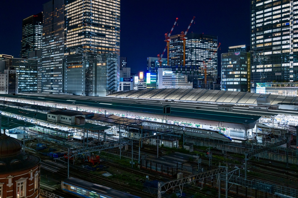 東京駅夜景