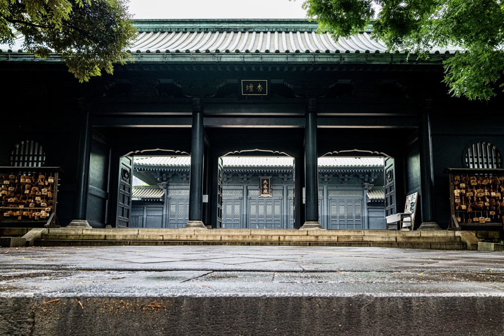 雨の湯島聖堂