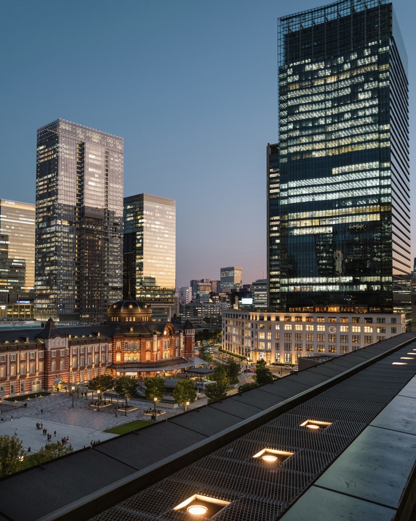 東京駅夕景②