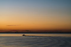 東京湾　夜明け前１