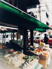 買われるのを待つ野菜達