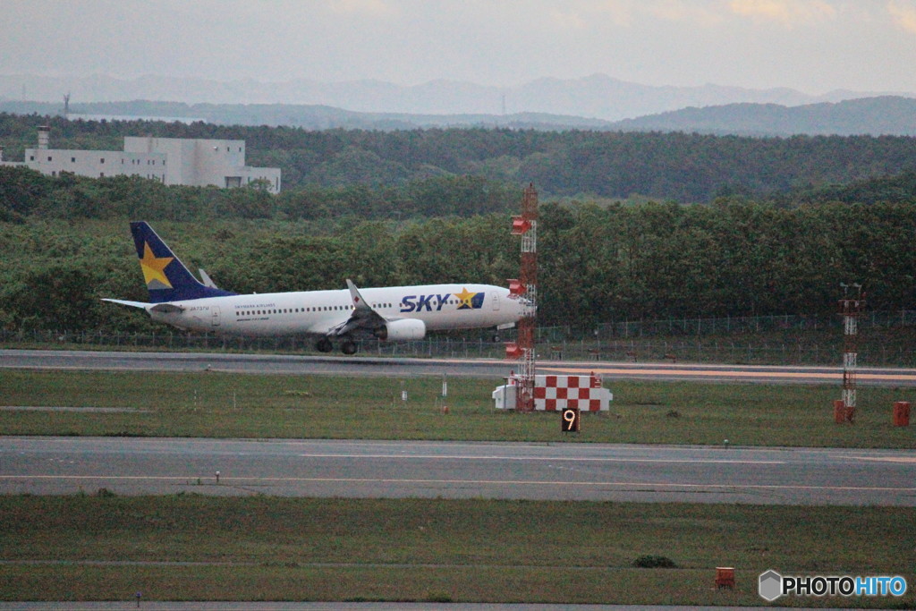 スカイマーク　到着②