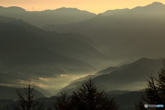 里山の雲海