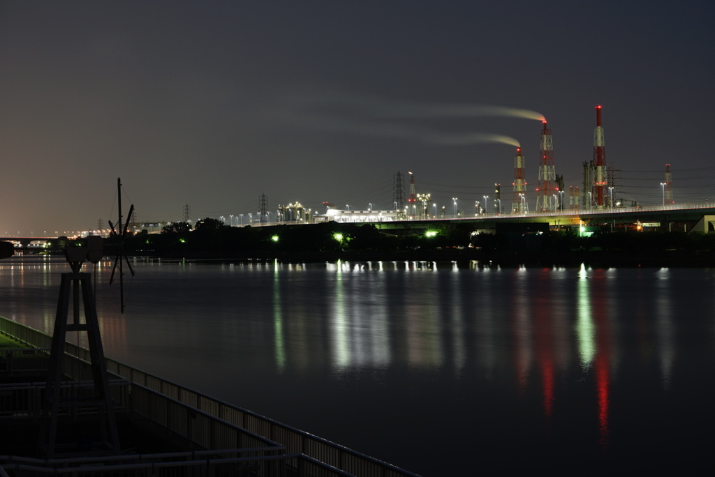 浜寺公園からの夜景２