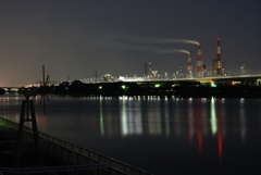 浜寺公園からの夜景２