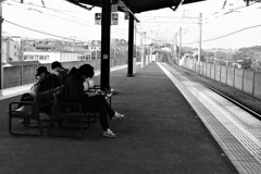 続く線路