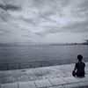 海をみていた