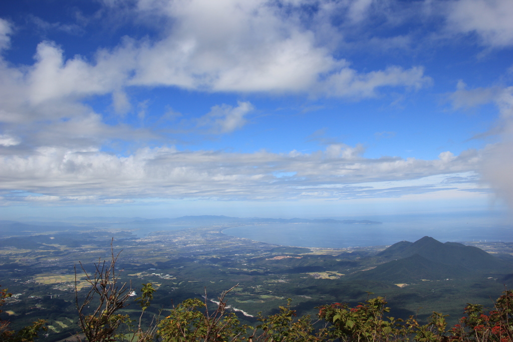 鳥取大山から