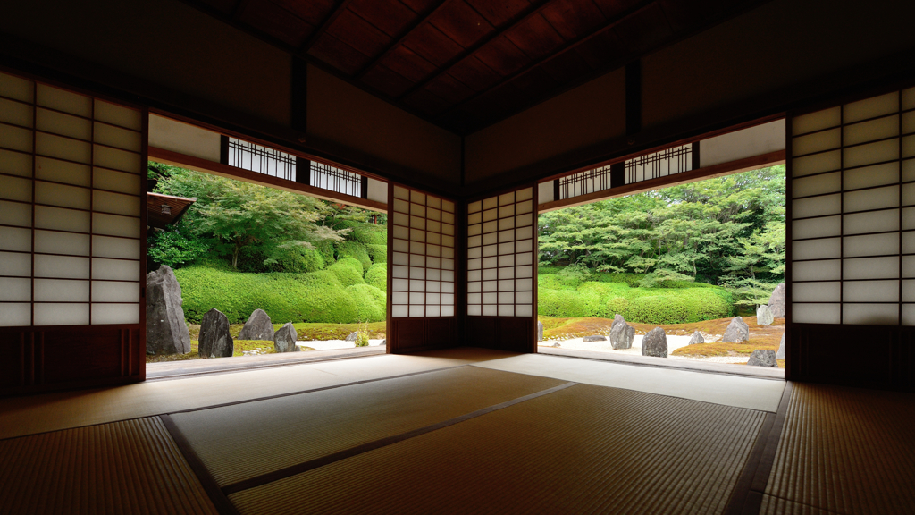 光明院１　波心の庭