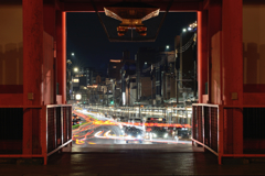 八坂神社１　光跡