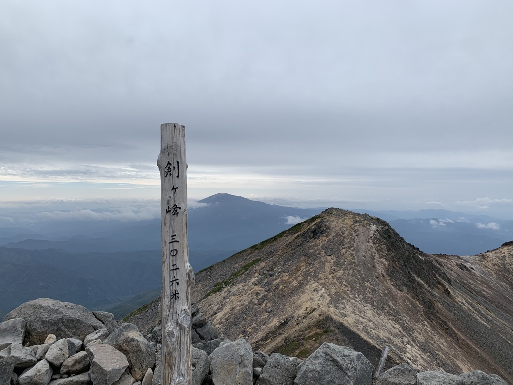 乗鞍　山頂