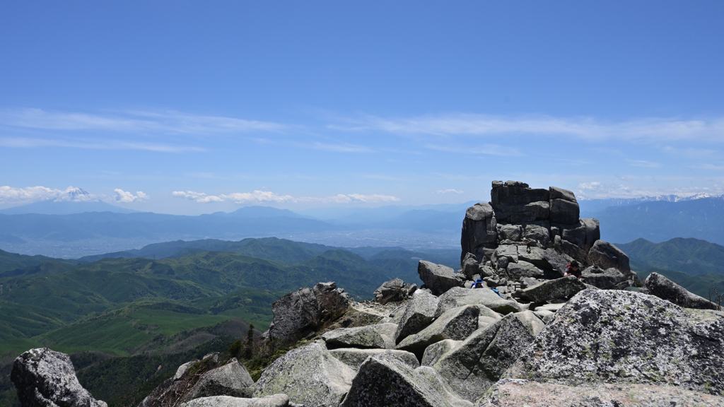 金峰山２　五丈岩