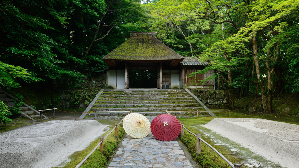 法然院２　緑に囲まれて