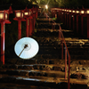 貴船神社３　小雨の参道