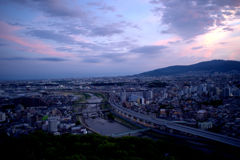 五月山公園夕暮れ