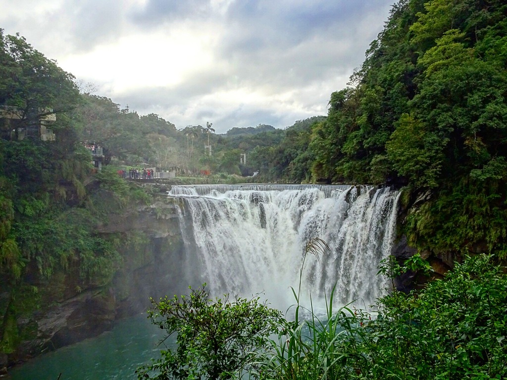 台湾のナイアガラ、十分瀑布 