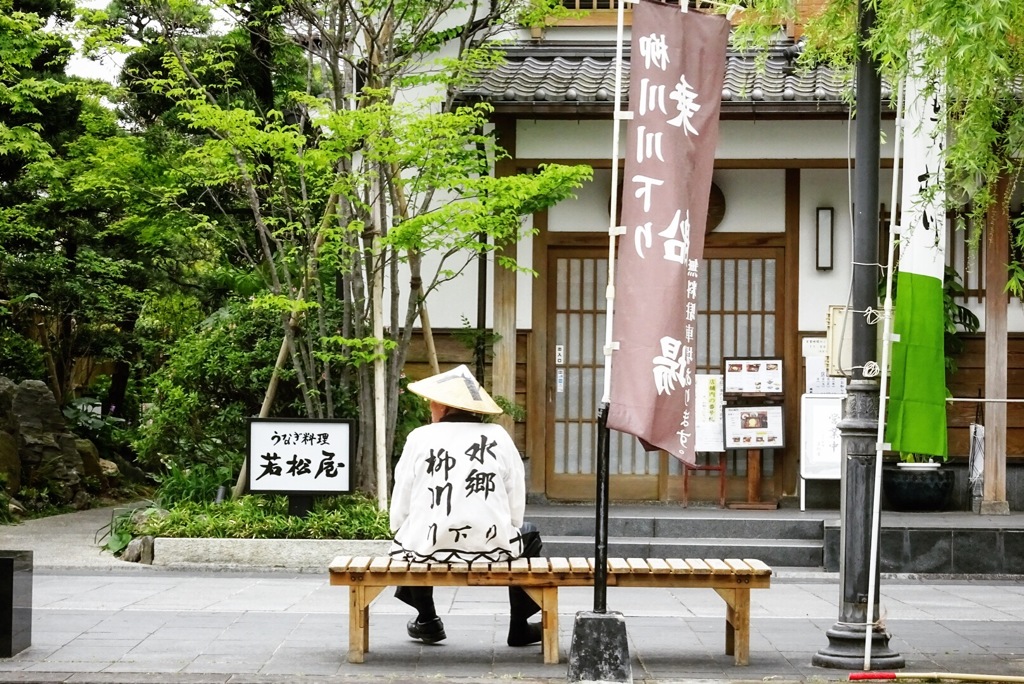 柳川の風景