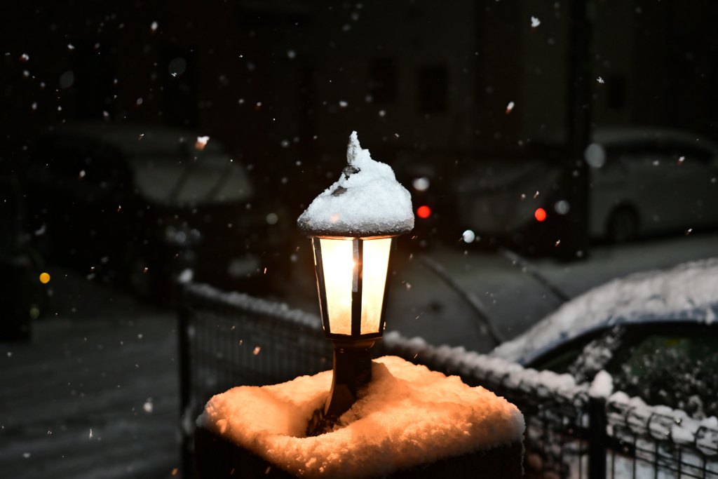 雪の降る夜に