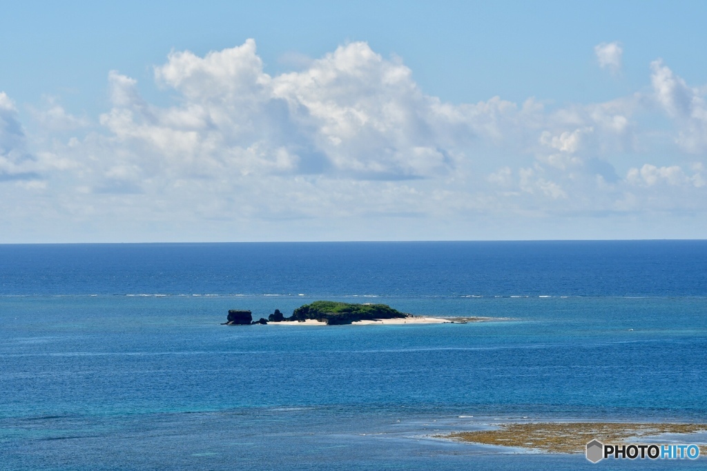 夏の無人島