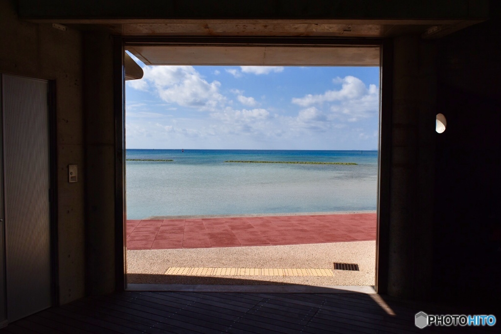 海が観える風景