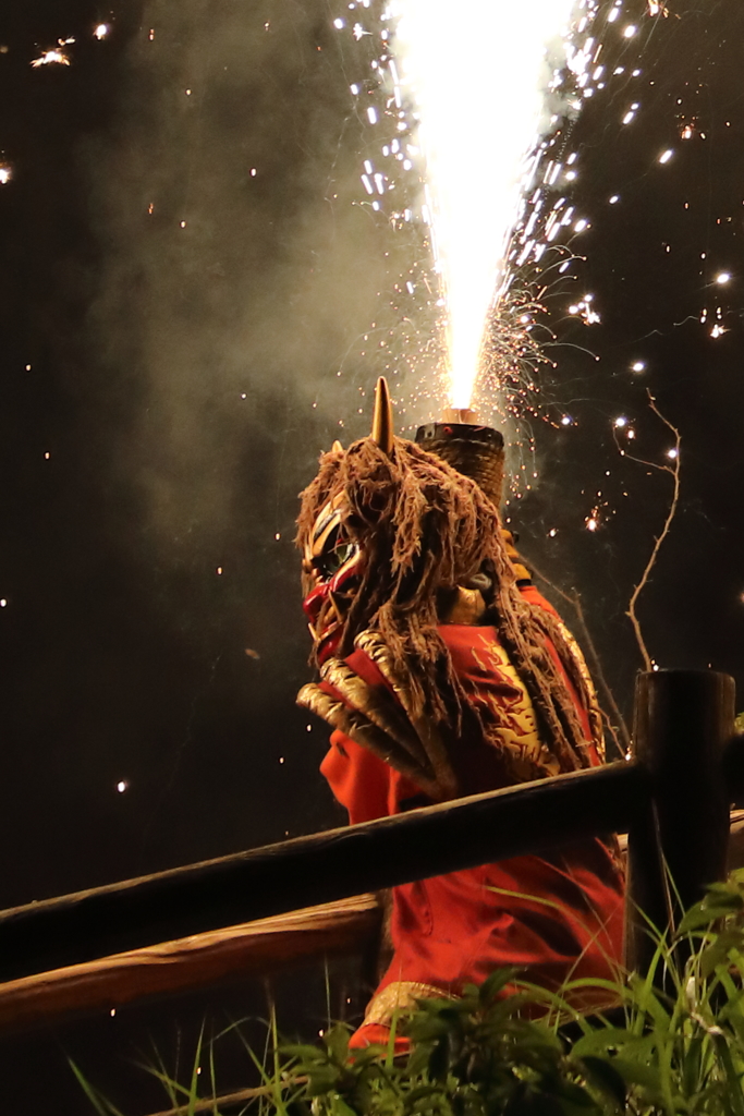 地獄の谷の鬼花火③