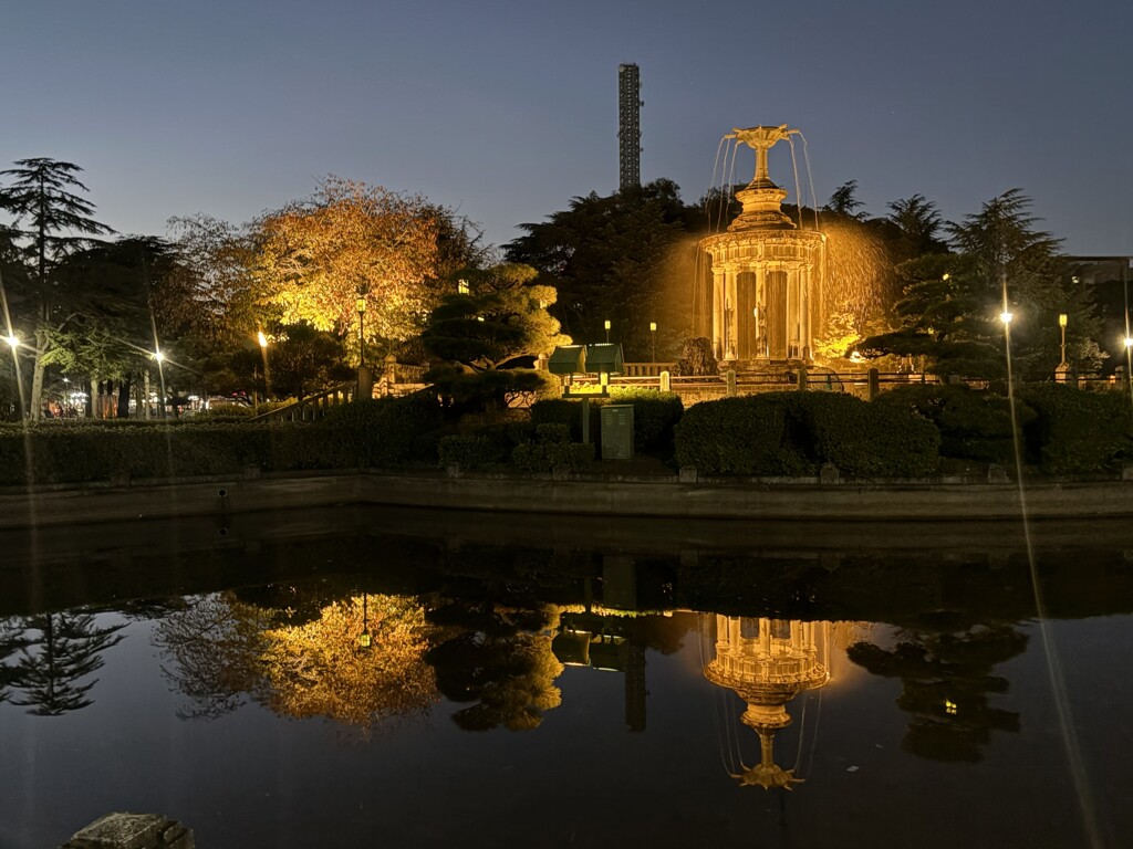 鶴舞公園　暮色