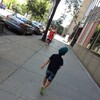 少年　探検中？