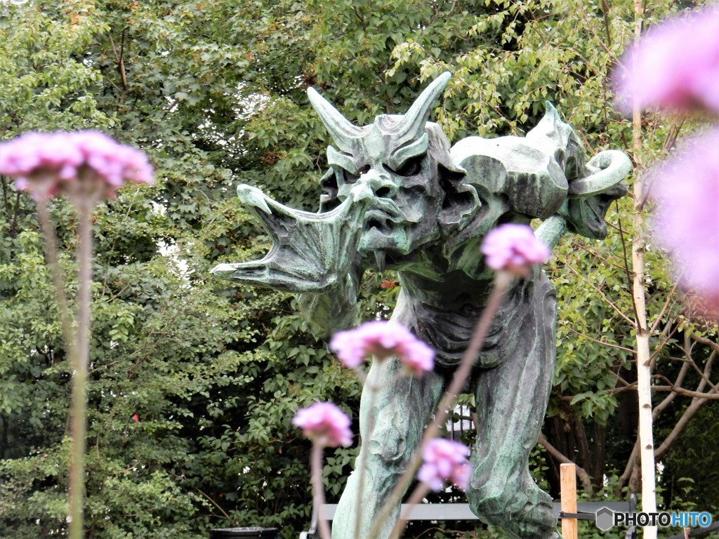 花園のゴブリン　（コペンハーゲンの像たち　２）