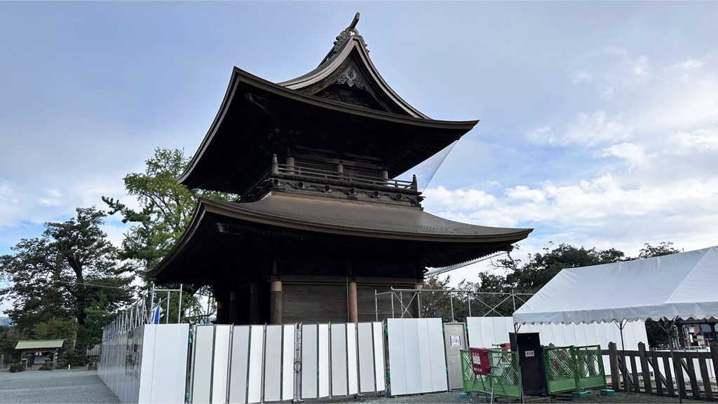 阿蘇神社＠2023 (20) 楼門