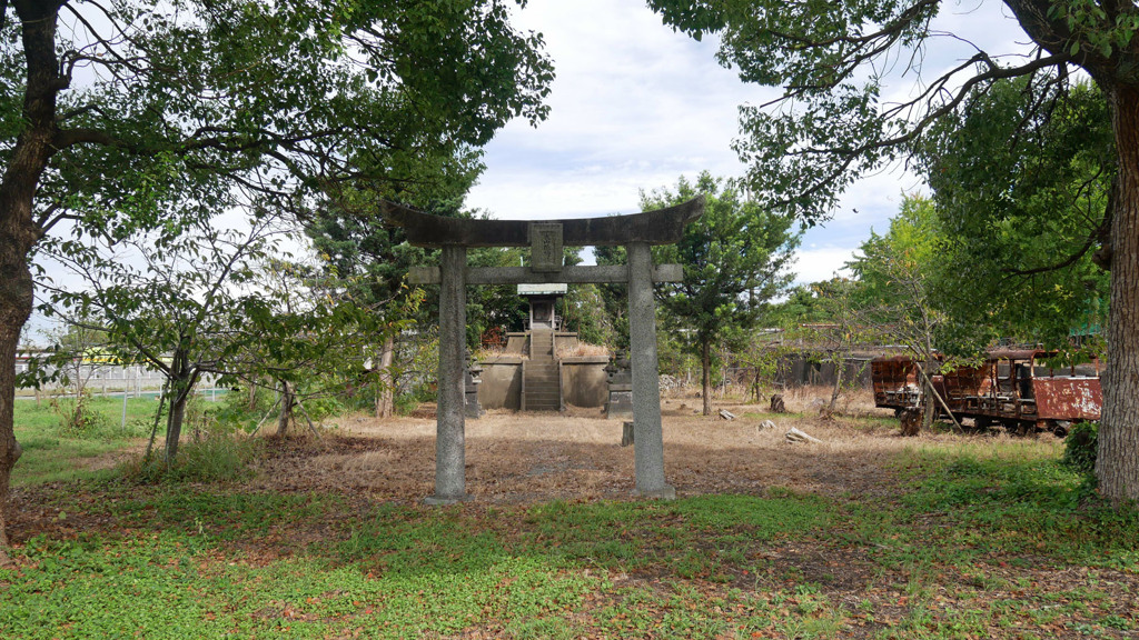 三池炭鉱 三川坑跡 (22) 山ノ神神社