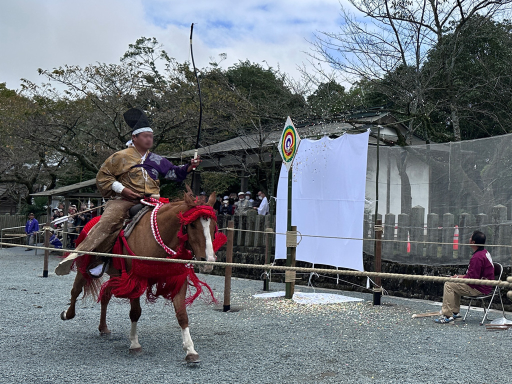 阿蘇神社の流鏑馬 (5)