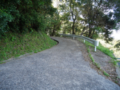 丸出山観測所跡への道 ②