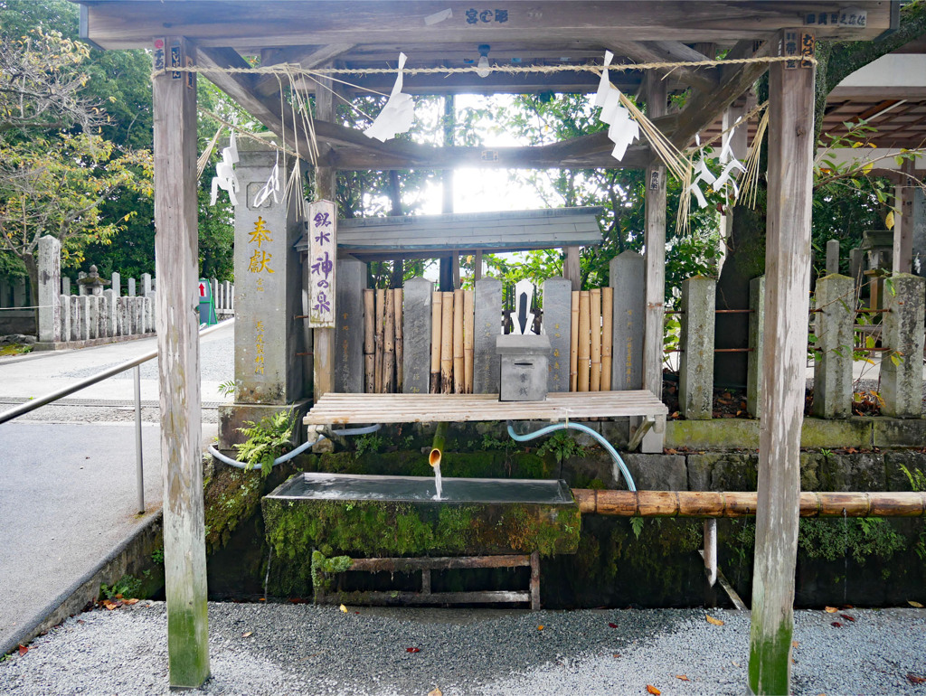 阿蘇神社＠2023 (13) 銘水 神の泉