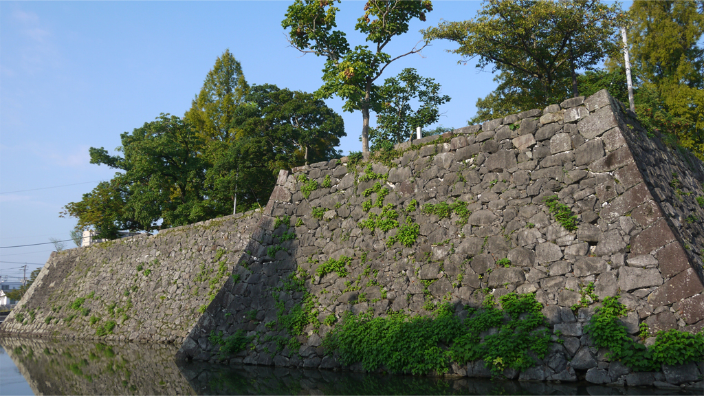 八代城跡＠2017 (3) 欄干橋付近