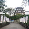 島原城入口と西の櫓