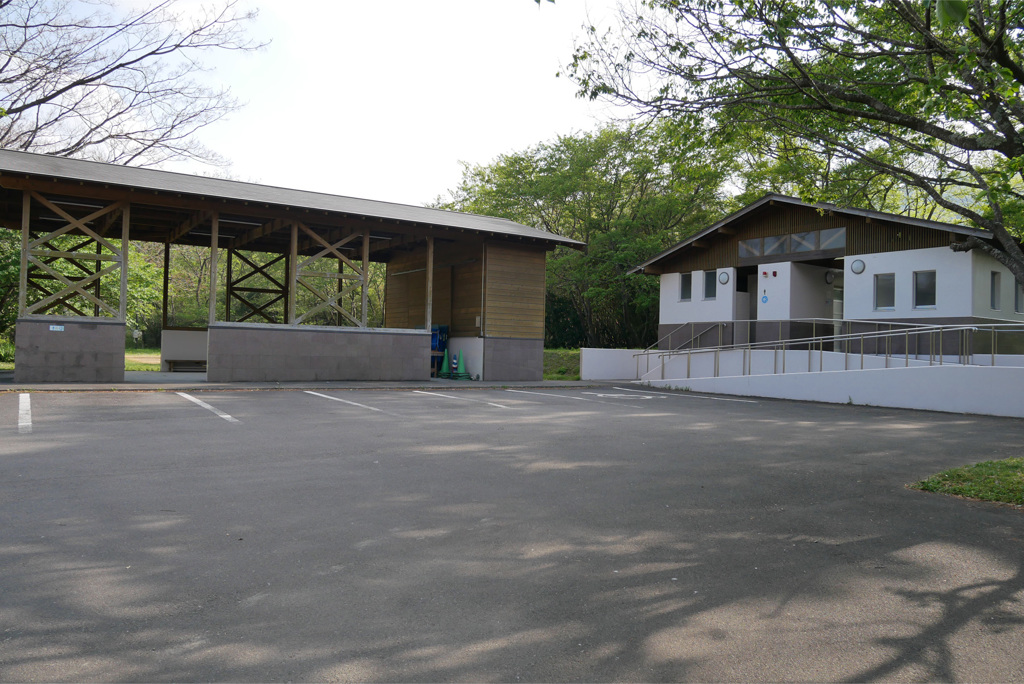 佐田沈下橋のトイレ