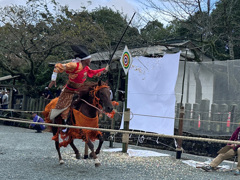 阿蘇神社の流鏑馬 (6)