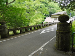 高千穂峡＠2013 ① 神橋の欄干