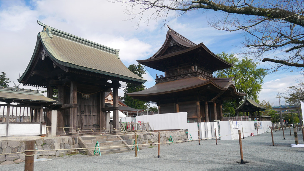 阿蘇神社＠2023 (58) 還御門・楼門・神幸門