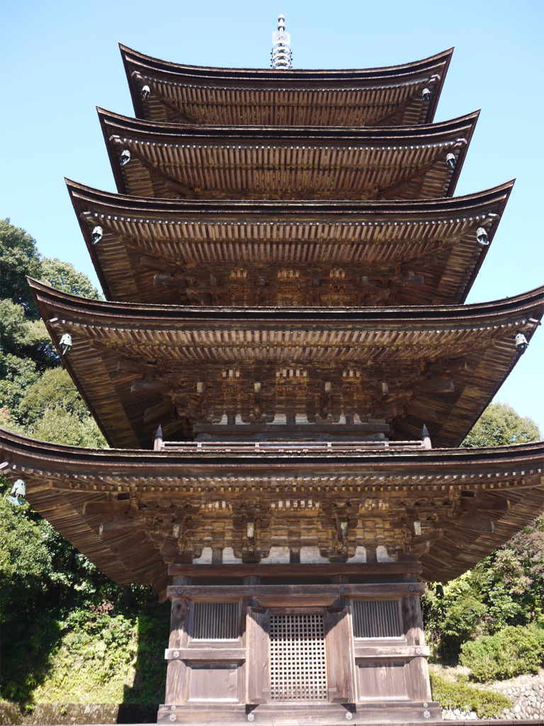 瑠璃光寺五重塔②