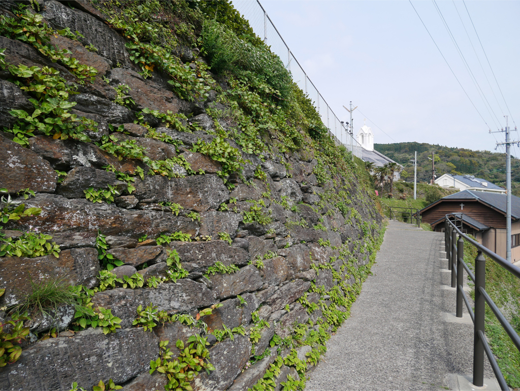 出津教会から歴史の道へ ②