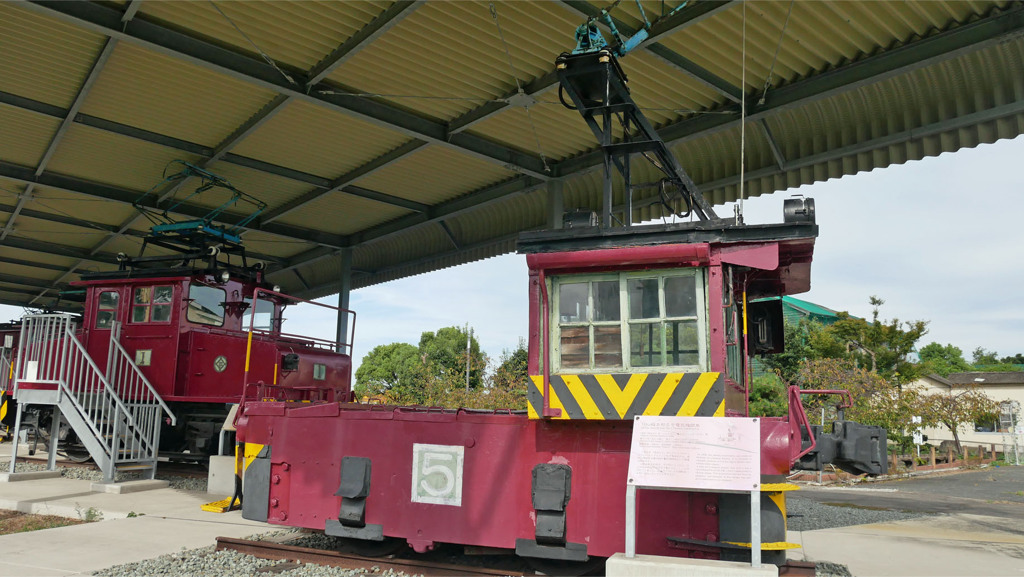 三池炭鉱 三川坑跡 (42) 15トン級B形5号電気機関車