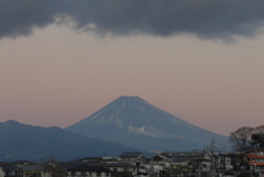 P1250796　1月19日 今朝の富士山