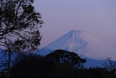 P1210129　3月24日 5時49分の富士山